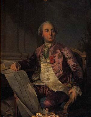 Joseph-Siffred  Duplessis Portrait of the Comte d-Angiviller